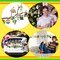 LGBT Pride Wood Hanging Ornaments Rainbow Pendant Slices Tags Hanging Decoration Wood Gay Pride Ornament